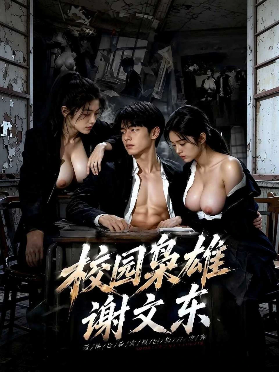 校园枭雄谢文东海报