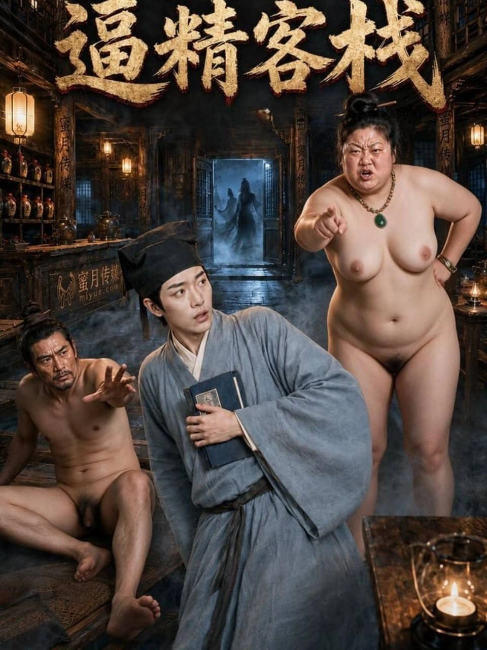 鸡来鸡往，逼精客栈海报