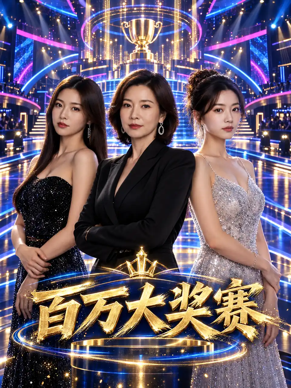 百万大奖赛海报