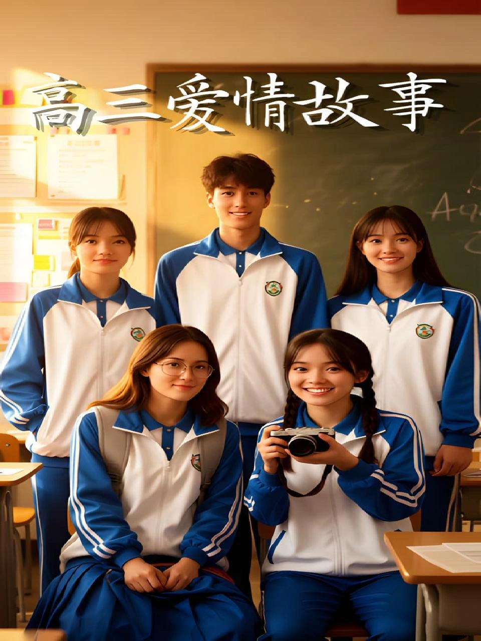 高中爱情故事海报