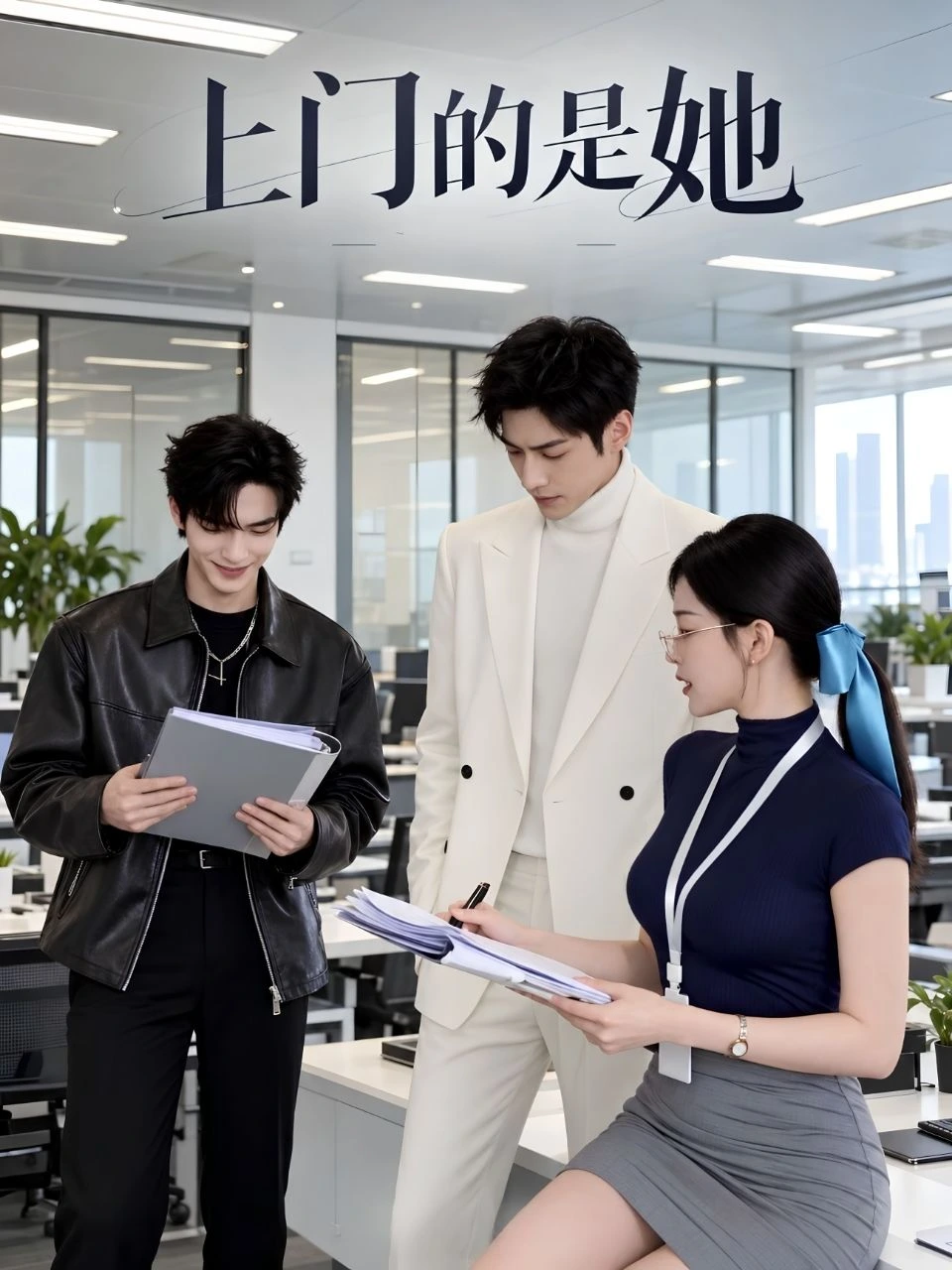上门的是她 · 第1季封面背景